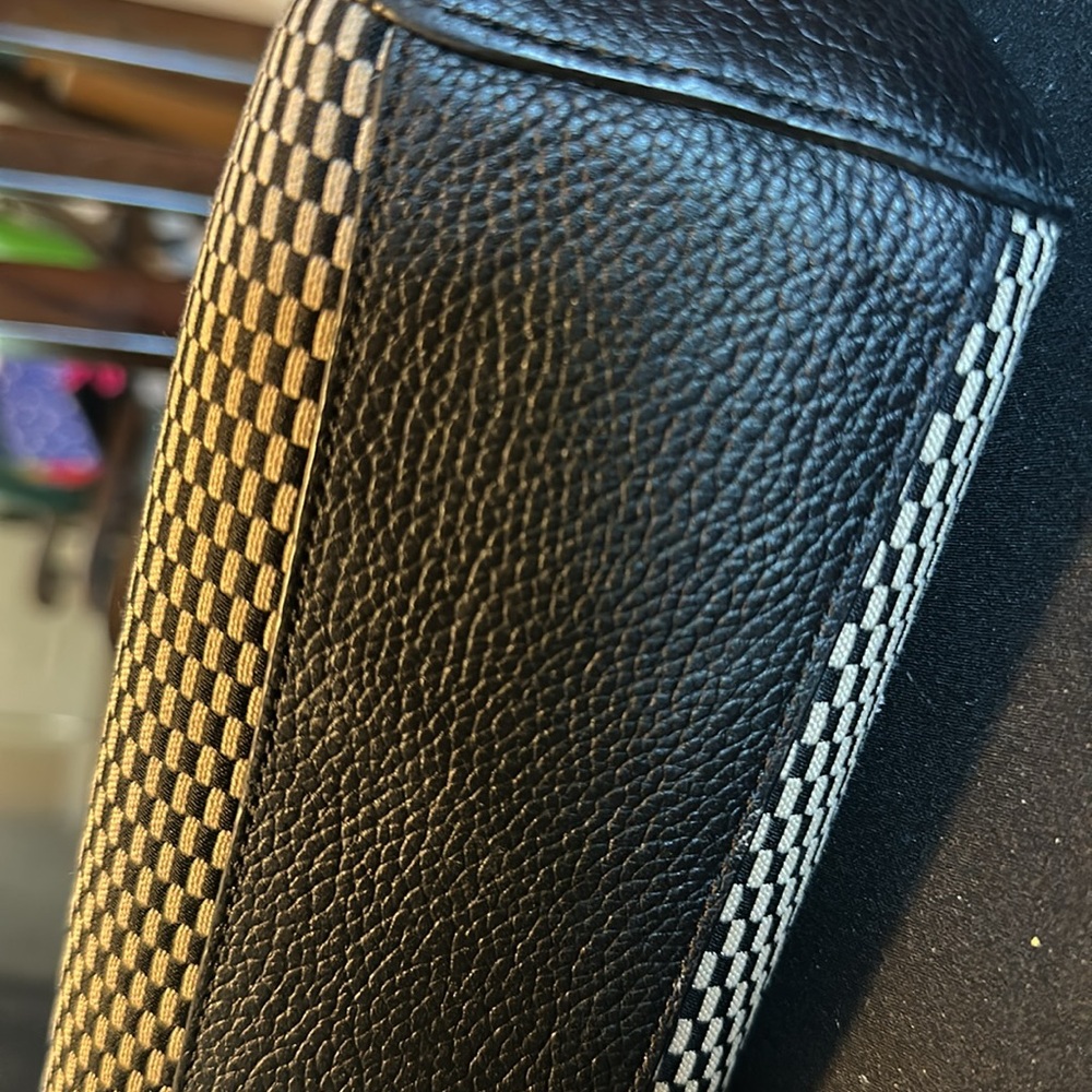 Coach Black and Tan Legacy Jacquard Satchel - Picture 7 of 8